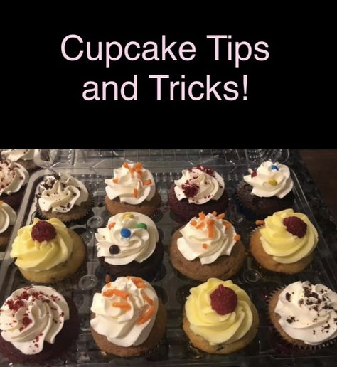 Cupcakes are the perfect choice for any special occasion. They're easy to bake, simple to transport, and sanitary to serve. Best of all, they're incredibly versatile. You'll find them at fancy, high-end weddings, at a toddler's birthday party, and even at your local farmer's market. In this post you'll learn all of the tips and tricks you need to whip up the perfect cupcakes for your event! The post Cupcake Tips and Tricks appeared first on Out of the Box Baking. High End Cakes, Foolproof Cake Recipe, Cupcake Wreath, Raspberry Whip, Baptism Cupcakes, Russian Piping Tips, Carrot Cake Cupcakes, Toddler Birthday Party, Whipped Cream Frosting