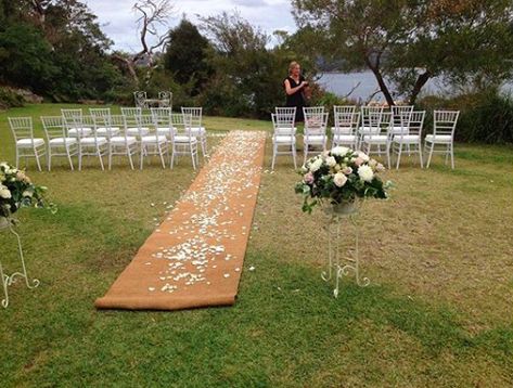 wedding aisle runner Burlap Wedding Aisle, Wedding Aisle Runner Ideas, Aisle Runner Ideas, Diy Wedding Aisle Runner, Burlap Aisle Runner Wedding, Outdoor Ceremony Aisle, Wedding Aisle Runners, Personalized Wedding Aisle Runner, Wooden Wedding Arches