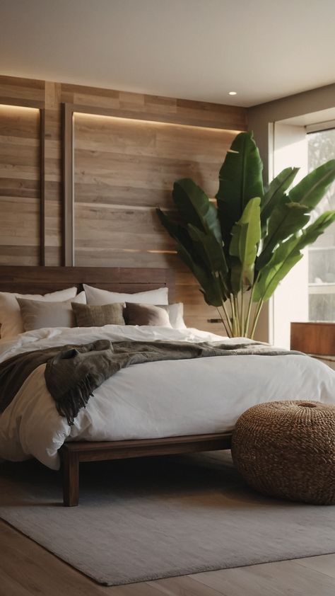 Transform your bedroom into a nature-inspired oasis with these aesthetic decor ideas Discover earth tones cozy decor inspiration elegant grey hues bohemian concepts luxury colors and more Get inspired to elevate your space with delightful decor elements and paint colors Earth Tones Bedroom Aesthetic, Naturistic Bedroom, Organic Modern Bedroom Green, Earthy Colors Aesthetic, Earthy Bedroom Earth Tones, Oasis Bedroom Ideas, Cozy Zen Bedroom, Organic Modern Bedroom Inspiration, Neutral Bedroom With Pop Of Color