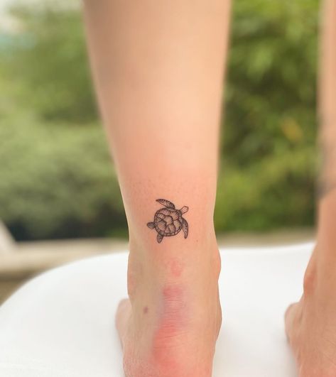 Tortoise Tattoo, Hebrew Tattoo, Sisters Tattoo, Turtle Tattoo Designs, Branch Earrings, Tiny Turtle, My Diary, Cute Tiny Tattoos, Turtle Tattoo