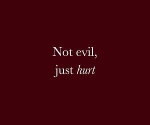 Not Evil Just Hurt, Ishita Core, Red Quotes, White Quotes, Villain Quote, Red Aesthetic, Aang, Character Aesthetic, The Villain