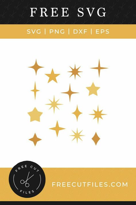 Stars Svg Free, Star Images Free Printable, Svg Free Files For Cricut Shirts, Star Svg Free, Cricut Printables, Svg Stars, Merry Christmas Font, Stars Svg, Christmas Fonts Free