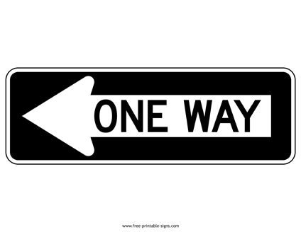 This printable One Way street sign is a representation of the sign used to inform traffic participants of the direction they are allowed to move in. One Way Street Sign, One Way Street, Road Sign, Street Sign, Road Signs, Street Signs, Printable Signs, Move In, Bible Study