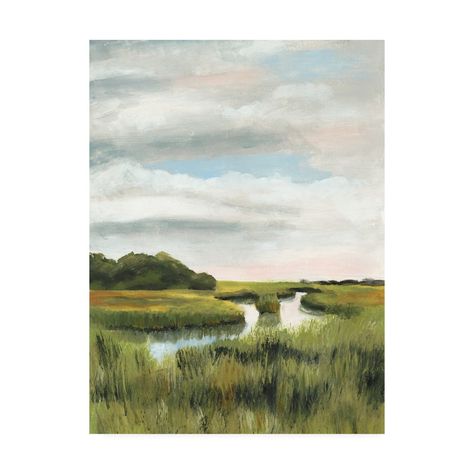 This ready to hang, gallery-wrapped art piece features rivers running through a marshland.Prominent Colors: White, Tan, GreenWorld Art Group is a leading art publisher located in Richmond, Virginia. We have been producing wall decor for over 40 years. Formerly known as Old World Prints, World Art Group publishes a comprehensive line of imagery ranging from very Traditional to highly Contemporary. With weekly releases, covering every subject matter and every price range, we produce over 4,000 ima Fine Art Landscape, Richmond Virginia, Art Print Set, Landscape Canvas, World Art, Landscape Prints, Big Canvas Art, Great Big Canvas, Trademark Fine Art