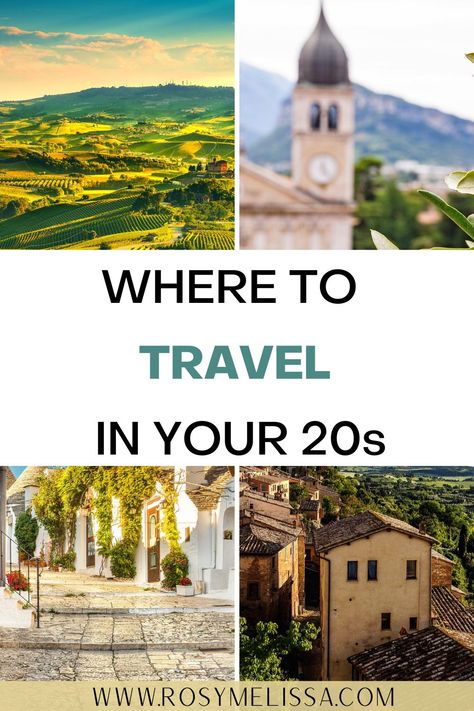 You have to read this blogpost with 20 trips to take in your 20s. Add them to your travel bucket list! #travelbucketlist #tripsinyour20s #traveldestinations #traveltips In Your Twenties, Your Twenties, Your 20s, Travel Bucket List, Travel Bucket, Get Inspired, Travel Blog, Travel Inspiration, Travel Destinations