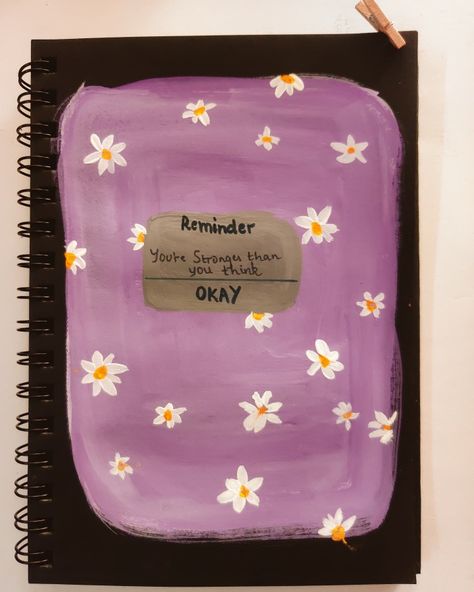 Mini Bujo, Aesthetic Daisy, Diary Drawing, Quote Painting, Mini Art Journal, Disney Canvas Art, Diary Diy, Journal Inspiration Writing, Art Journal Prompts