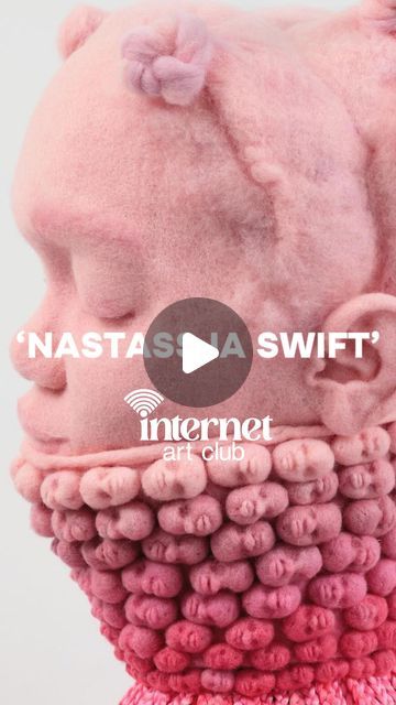 Internet Art Club on Instagram: "🛜Discover the tactile tapestry of spirituality and history woven by @nastassjaebony Her wool portraiture invites you on a journey through culture and identity. 🎨
.
.
.
Check @internet.artclub for more!❤️
#art #aesthetic #wool #sculpture #crochet #woolart #artist #fiber #traditionalart #internetartclub #sculpt #artinstallation #artcollector" Crochet Sculpture Art, Sunflower Granny Square Pattern, Sunflower Granny Square, Wool Sculpture, Felted Sculpture, Tactile Art, Fiber Sculpture, Internet Art, Wool Art