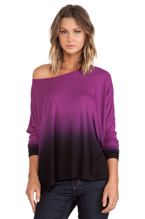 Saint Grace Omega Oversized Top in Marian Ombre Wash Ombre Tops For Women, Princess Pinky Girl, Pinky Girl, Ombre Top, Oversized Tops, Spring Hair, Ombre Effect, Oversized Top, Revolve Clothing