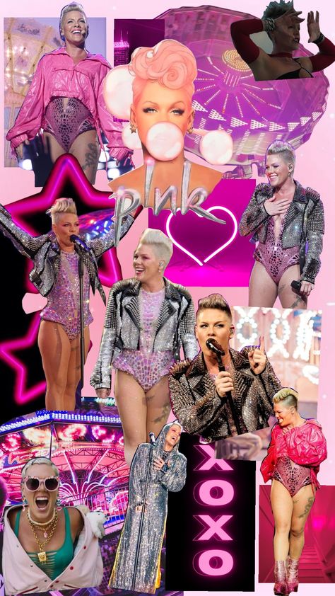 p!nk :: summer carnival world tour ✮⋆˙ #music #pink P Nk, Summer Carnival, Pink Singer, Tour Music, Concert Outfits, World Tour, Music Artists, Cute Wallpapers, Carnival