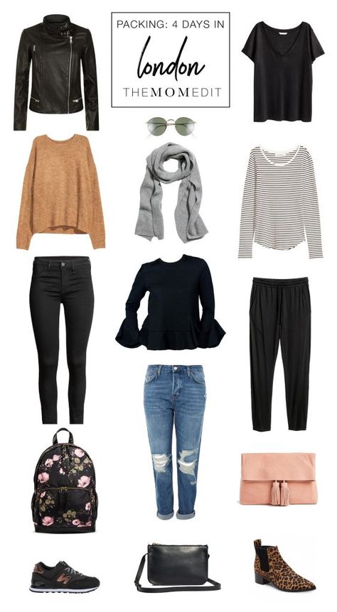 Packing List: Long Weekend in London, a lifestyle post from the blog The Mom Edit, written by Shana Draugelis on Bloglovin’ London Vacation Outfits, London Spring Outfit, London Packing List, Outfits For London, Minimalist Mom, Weekend Packing, Weekend In London, Packing Travel, Mom Edit