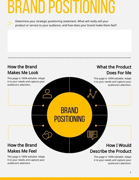 Brand Positioning Strategy, Strategy Template, Case Study Template, Flow Chart Template, Guideline Template, Brand Guidelines Template, Photos Frame, Visual Marketing, Online Marketing Strategies