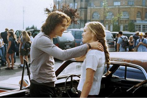 10 coisas que eu odeio em você Best Romantic Comedies, Danny Zuko, 10 Things I Hate About You, Julia Stiles, Robin Tunney, Christian Slater, Vampire Weekend, I Love Cinema, 90s Movies