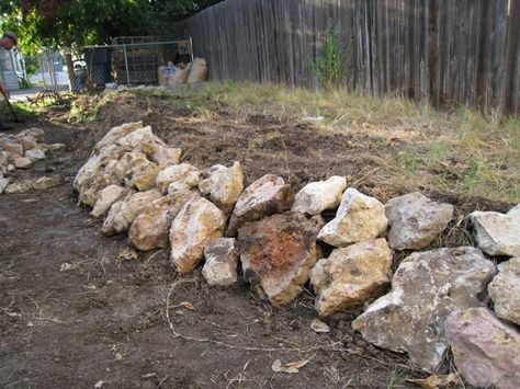 Limestone Rock Landscaping, Limestone Landscaping Ideas, Rocks Landscape, Dry Creek Bed, Limestone Rock, Design Strategies, Creek Bed, Landscape Edging, Dry Creek