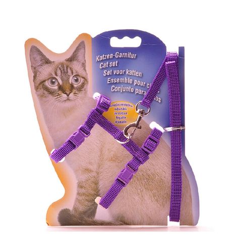 cat Cat Adjustable Nylon Harness Lead Leash *** If you love this, read review now : Cat Collar, Harness and Leash Best Cat Harness, Cat Lead, Cat Leash, Cat Harness, Pet Harness, Cat Collar, Fairy Dust, Cat Supplies, Pet Cat