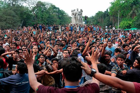 Bangladesh Ends Reservation in Govt Jobs as PM Sheikh Hasina Gives in to Protesting Students Dhaka University, Reckless Driving, Sheikh Hasina, Student Protest, New Africa, Road Safety, Business Technology, My Photo Gallery, Prime Minister