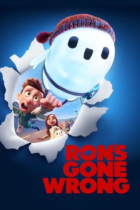 Rons Gone Wrong, No Manches Frida, New Animation Movies, Animated Movie Posters, Good Animated Movies, Zach Galifianakis, 20th Century Studios, Clarence Thomas, Socially Awkward