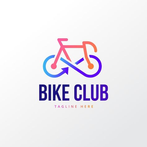 Free vector bicycle logo template design | Free Vector #Freepik #freevector #bike-logo #bicycle-logo #personal-logo #logo Logo Bicycle, Bicycle Logo, Modern Bicycle, Bike Logo, Modern Logos, Old Logo, Bicycle Design, Personal Logo, Modern Logo