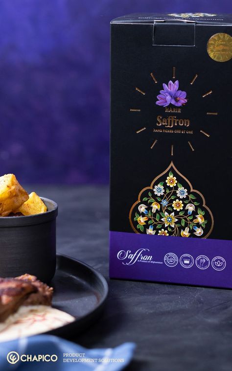 #saffron #packaging #saffronpack #saffronpackaging #packagingdesign #persiansaffron #chapico #design #saffroncontainer #stickerdesign #saffronsticker Saffron Packaging, Saffron Flower, Spices Packaging, Fruit Packaging, Logotype Design, Premium Packaging, Greens Recipe, Dried Fruit, Pick One