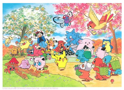 Hi-Res Pokémon! - Rescuing official Pokémon Art! on Twitter: "1998 postcard by Keiko Fukuyama also featuring Ash… " Pokemon Facts, Old Pokemon, Pokemon Official, Pokemon Backgrounds, Art Archive, Pocket Monsters, Video Game Art, Card Layout, Pokemon Art