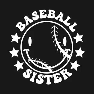 T-Shirts by TwoSquares | TeePublic Sister Meme, Baseball Sister, Shirts Ideas, Designer Products, Sister Shirts, Baseball Shirt, Silhouette Projects, Baseball Shirts, Gift Stickers