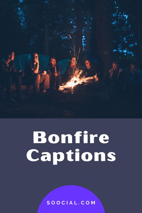 Bonfire Captions, Hang Out With Friends, Roast Marshmallows, Caption For Friends, Out With Friends, S Mores, All Love, Marshmallows, Instagram Captions