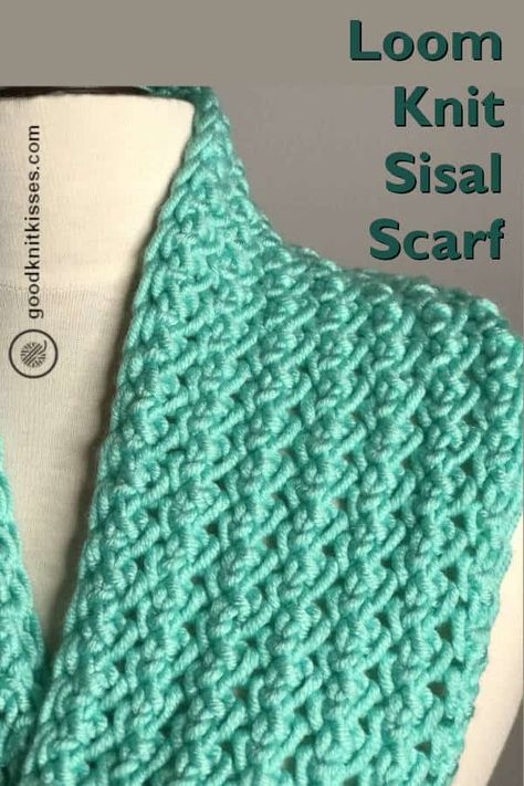 Loom Knit Stitches, Looming Patterns, Loom Stitches, Loom Knitting Patterns Free, Loom Knitting Scarf, Paw Crochet, South Paw, Round Loom Knitting, Loom Scarf