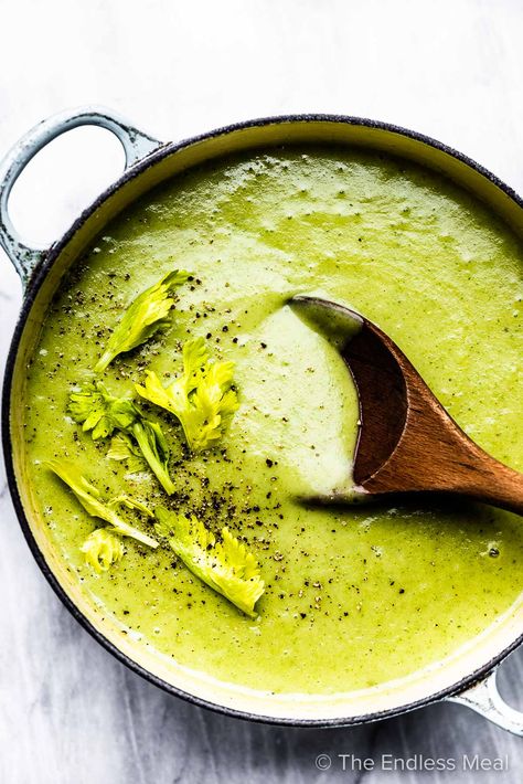 Crock Pot Zucchini Soup, Zucchini Cream Soup, Extra Zucchini, Creamy Zucchini Soup, Veggie Soup Recipes, Creamy Zucchini, Celery Recipes, Keto Soups, Sunny Kitchen