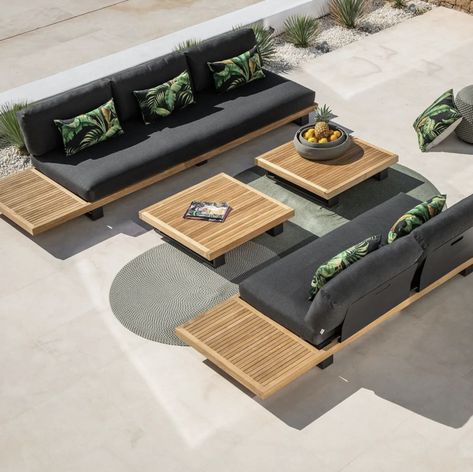 Balcony Seating, Black Outdoor Furniture, Commercial Outdoor Furniture, Seating Design, Sectional Furniture, Outdoor Couch, Outdoor Balcony, Outdoor Lounge Set, Truro