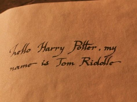 Tom Riddle's Diary, Tom Marvolo Riddle, Hp Aesthetic, Gryffindor Aesthetic, Harry Potter Wall, The Chamber Of Secrets, Theme Harry Potter, Hogwarts Is My Home, Hogwarts Aesthetic