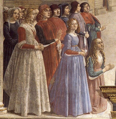 Italian Renaissance Fashion 1300-1500 – La Bella Donna 1470s Italian Fashion, Caterina Sforza, 15th Century Fashion, Istoria Artei, Wear Red, Medieval Dress, Medieval Fashion, Italian Outfits, Historical Costume