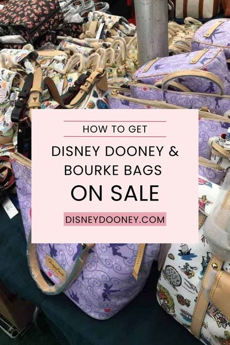 How to get Disney Dooney and Bourke Bags on Sale | Disney Dooney & Bourke Guide - See more purses, bags, handbags, and wallets from this collection at DisneyDooney.com | #disneydooney #disneydooneysale #disneydooneydiscount #disneyoutlet #disneydooney #disneydooneyandbourke #disneybag #disneyhandbag #disneypurse Dooney And Bourke Handbags Outlet, Disney Dooney And Bourke, Dooney And Bourke Handbags, Disney Outlet, Disney Purse, Dooney And Bourke Disney, Disney Dooney, Disney Handbags, Tote Organization