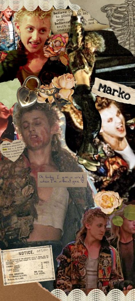 The Lost Boys 1987 Aesthetic, The Lost Boys Wallpaper, Lost Boys Wallpaper, The Lost Boys Fanart, Star The Lost Boys, Marko Lost Boys, The Lost Boys Aesthetic, Lost Boys Aesthetic, 1987 Tattoo