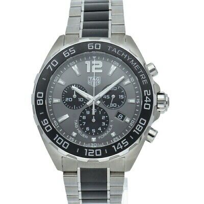 ad eBay - TAG Heuer Formula 1 Chronograph CAZ1011.BA0843 SS/Ceramic Men Wristwatches Grey - Buy Now, click the link (eBay)