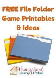 FREE File Folder Game Printables and Ideas | Free Homeschool Deals © File Folder Games Free, Kindergarten Reading Books, File Folder Games Preschool, Music Therapy Activities, Folder Activities, File Folder Activities, File Folder Games, Task Boxes, The Sky Is The Limit