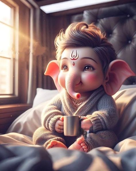 Ganesha 4k Wallpaper, Bal Ganesha, Baby Radha Krishna Images, Gods Images, Ganesha Art Illustration, Photos Of Ganesha, Ram Navmi, Ganpati Bappa Wallpapers, Ganpati Bappa Photo