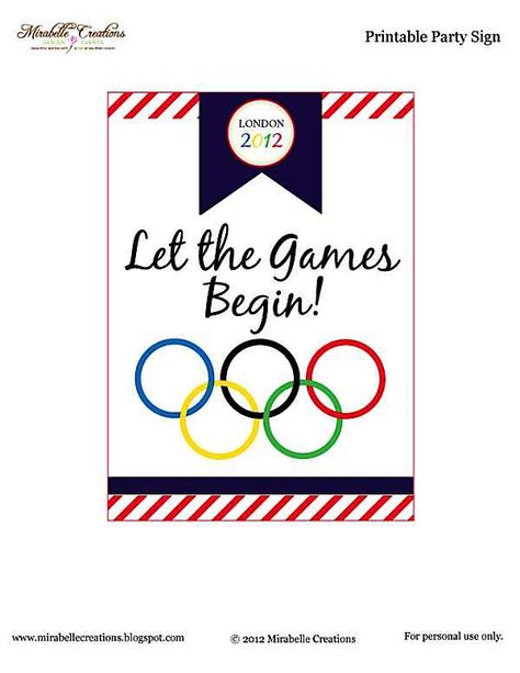 Olympics.Sign_600x777 Olympic Desserts, Olympic Printables, Summer Olympics Party, Olympic Sign, Vbs Olympics, Office Olympics, Olympics Decorations, Olympic Theme Party, Olympics Party