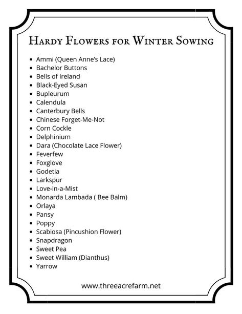 Winter Sowing Flowers, Shire Garden, Plant Space, Ohio Garden, Growing Calendar, Winter Sowing, Farm Flowers, Heating A Greenhouse, Flower Farming