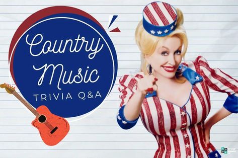 If you like all things country, then you'll adore our country music trivia, packed with full of interesting facts, your favorite artists, and some iconic songs! Music Trivia Questions And Answers, Music Trivia Questions, Country Facts, Music Trivia, 90s Country, Trivia Questions And Answers, Country Song, Dirty 30, Trivia Questions