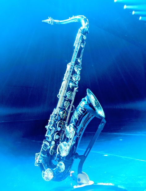 Black Yamaha Tenor Saxophone Sax Music, Saxophones, Tenor Saxophone, Small World, Sci-fi Spaceship, Light Blue, Wallpapers, Collage, Music