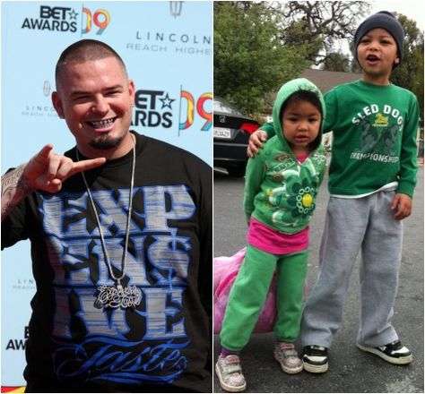 PAUL WALL What it do baby, it’s da ice man Paul Wall. Sorry, I just always think of that when I think about the H-Town rapper. Anywho, Wall (aka, Paul Michael Slayton), is the father of two children that he had with his longtime girlfriend, Crystal. They have a son named William Patrick Slayton (born in 2006), and a daughter Noelle Slayton (born in 2007). White Celebrities, Paul Wall, Ice Man, Interracial Wedding, Interracial Marriage, Interracial Dating, H Town, Black Children, Relationship Coach