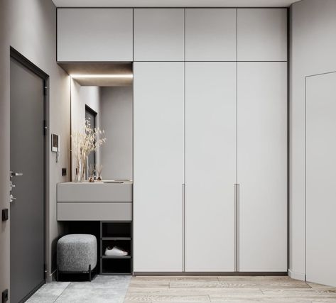 Interior Pillars, Vstupná Hala, Closet Design Layout, Modern Cupboard Design, Wardrobe Door Designs, Home Hall Design, Bedroom Cupboard Designs, Wardrobe Interior Design, Wardrobe Room