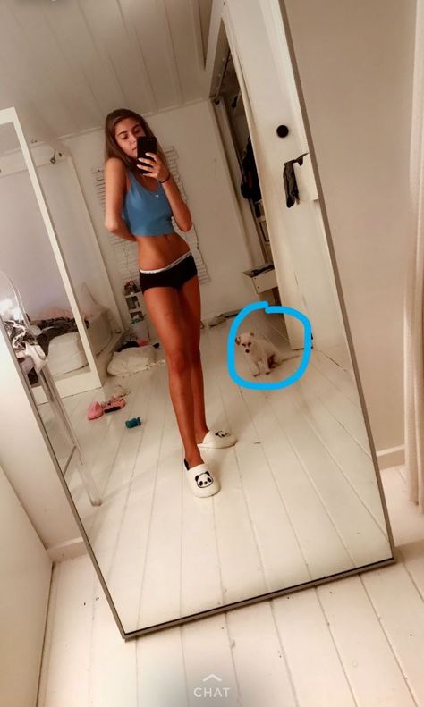 Charlotte Dalessio, Kaia Gerber, Biker Girl, Snapchat, Mirror Selfie, On Twitter, Twitter, Beauty