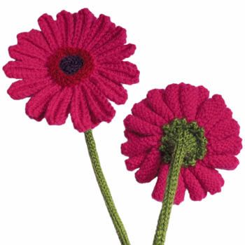 Free Knitted Flower Patterns, Knitted Flowers Free, Knitted Flower Pattern, Diy Fleur, Beau Crochet, Confection Au Crochet, Yarn Flowers, Crochet Plant, Free Knitting Patterns