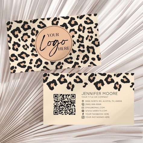 Cheetah Custom, Lash Posts, Lash Boutique, Hairdresser Business Cards, School Nurse Office, Makeup Business Cards, Qr Code Business, Makeup Business, Buisness Cards