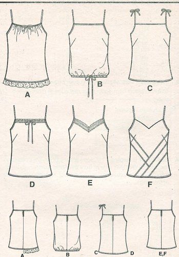 Spaghetti Strap Tank Top Sewing Pattern, Panty Sewing Pattern Free, Pajama Top Pattern, Cami Tank Top Sewing Pattern, Sewing Patterns Tank Top, Easy Sew Summer Tops, Spaghetti Top Pattern, Easy Womens Top Sewing Pattern, Sewing Tops For Women Easy