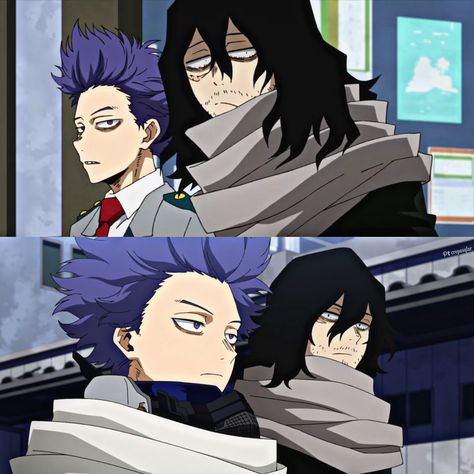 Mha Aizawa And Shinsou, Shinzo Mha, Shinso My Hero Academia, Shinso And Aizawa, Shinsou And Aizawa, Aizawa X Shinsou, Aizawa And Shinsou, Mr Aizawa, Hot Shinsou Fanart