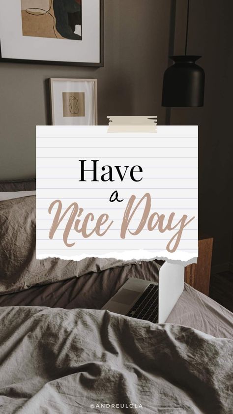 Have a nice day template Post Ideas, Have A Nice Day, Instagram Story Ideas, Nice Day, Instagram Template, Good Day, Instagram Story, Collage, Quotes