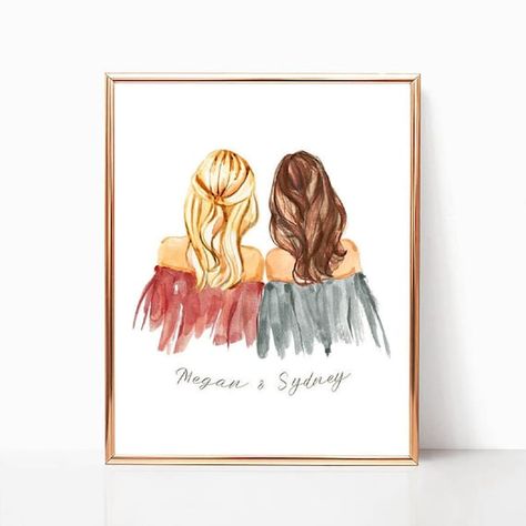 Birthday Gifts Best Friend, Skin Tone Chart, Hair Chart, Best Friend Birthday Gifts, Gifts Best Friend, Gifts For Best Friend, Roommate Gifts, Little Sister Gifts, Presents For Best Friends