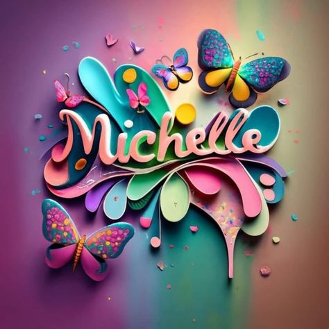 Michelle Name, What A Beautiful Name, M Wallpaper, Flowery Wallpaper, Android Wallpaper Flowers, Name Photo, Black Art Pictures, Flower Phone Wallpaper, Cricut Projects Vinyl