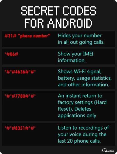 Life Hacks Phone, Mobile Code, Hacking Websites, Android Phone Hacks, Android Secret Codes, Mobile Tricks, Phone Codes, Learn Computer Coding, Secret Websites